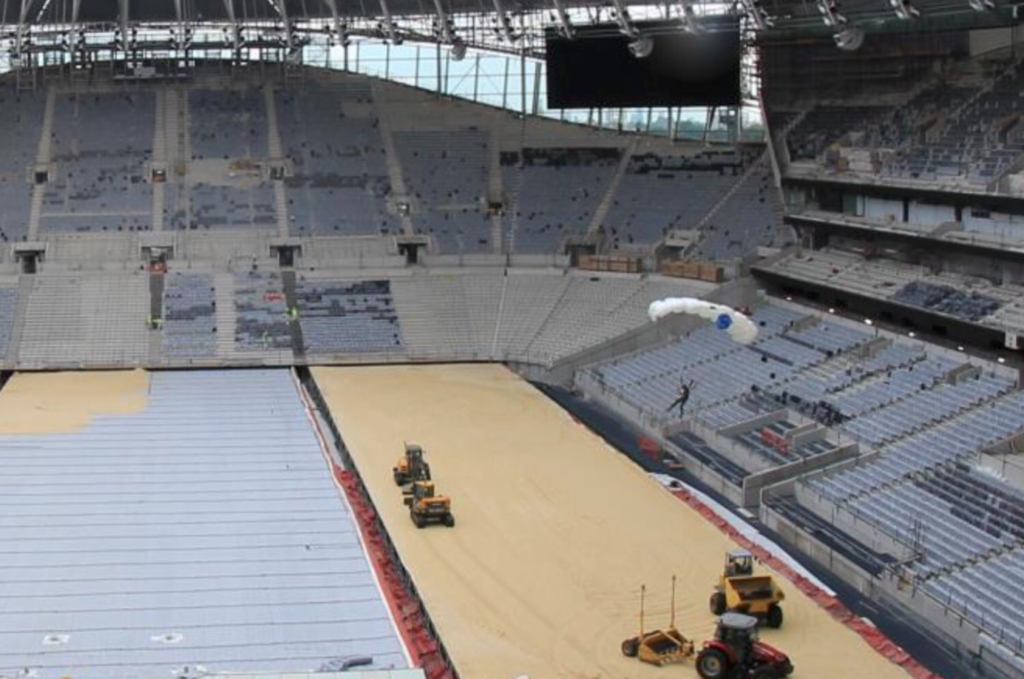 Hoax Or Genuine Footage? Man Diving Off Stadium Roof [video] - Harry ...