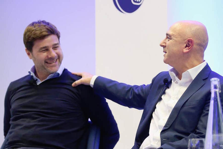 Daniel Levy and Mauricio Pochettino