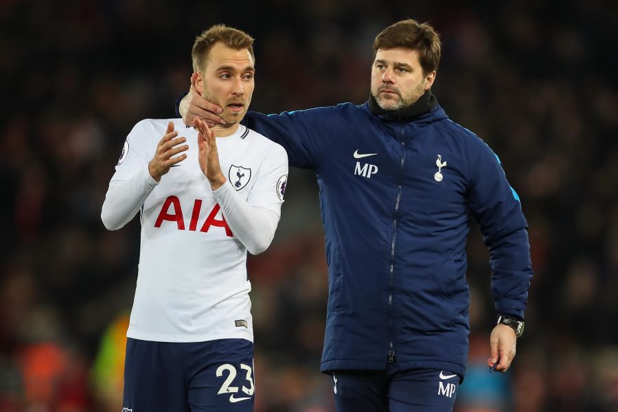 Mauricio Pochettino & Christian Eriksen