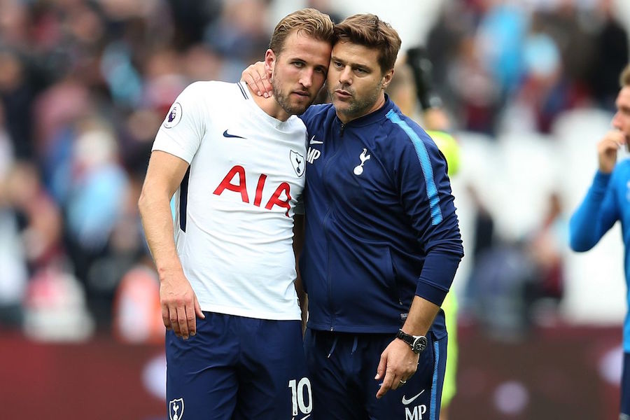 Mauricio Pochettino & Harry Kane