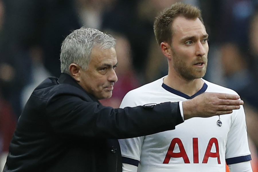 Mourinho and Eriksen