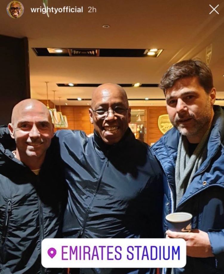Poch at the Emirates