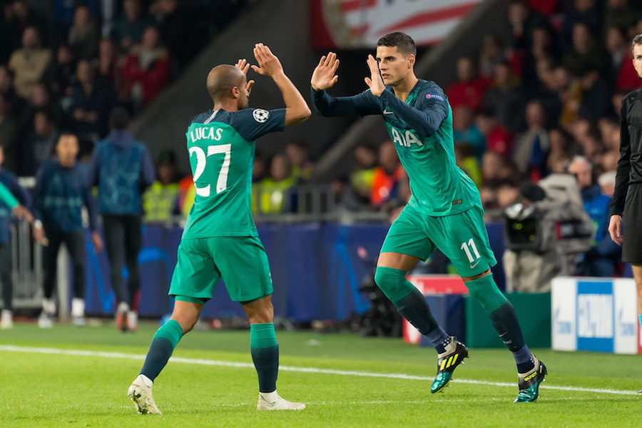 Lucas Moura & Erik Lamela