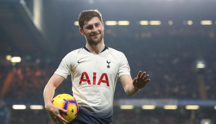 Ben Davies Shot Versus Arsenal Nearly Broke The Arsenal Woodwork