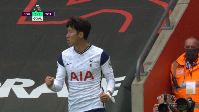 son goal v southampton