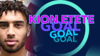 Watch Kion Etete Score On Loan For Northampton