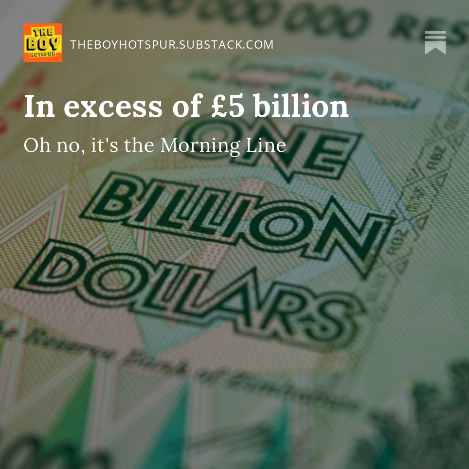 Lebih dari £ 5 miliar