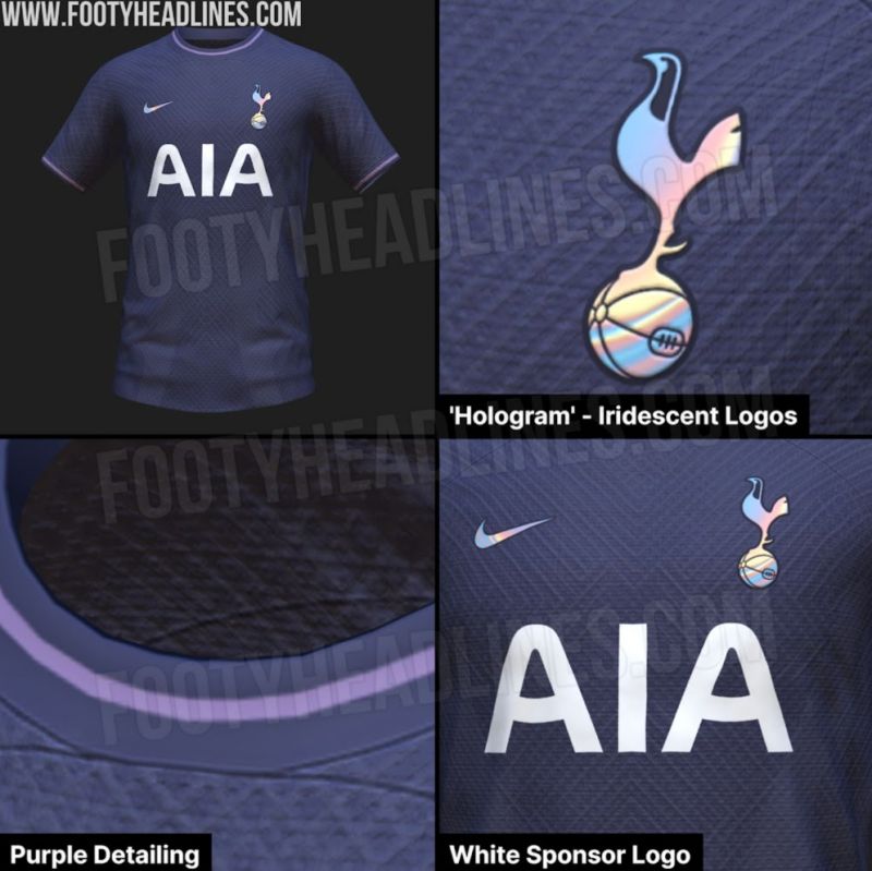 LEAKED TOTTENHAM HOTSPUR HOME SHIRT: Spurs Players to Wear This