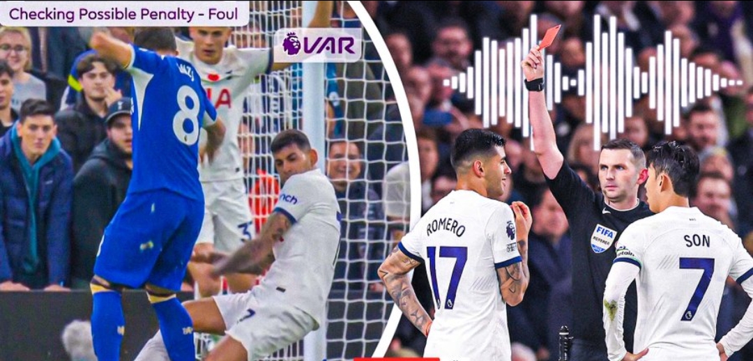 Tottenham vs Chelsea: The goals, Var rulings and red cards