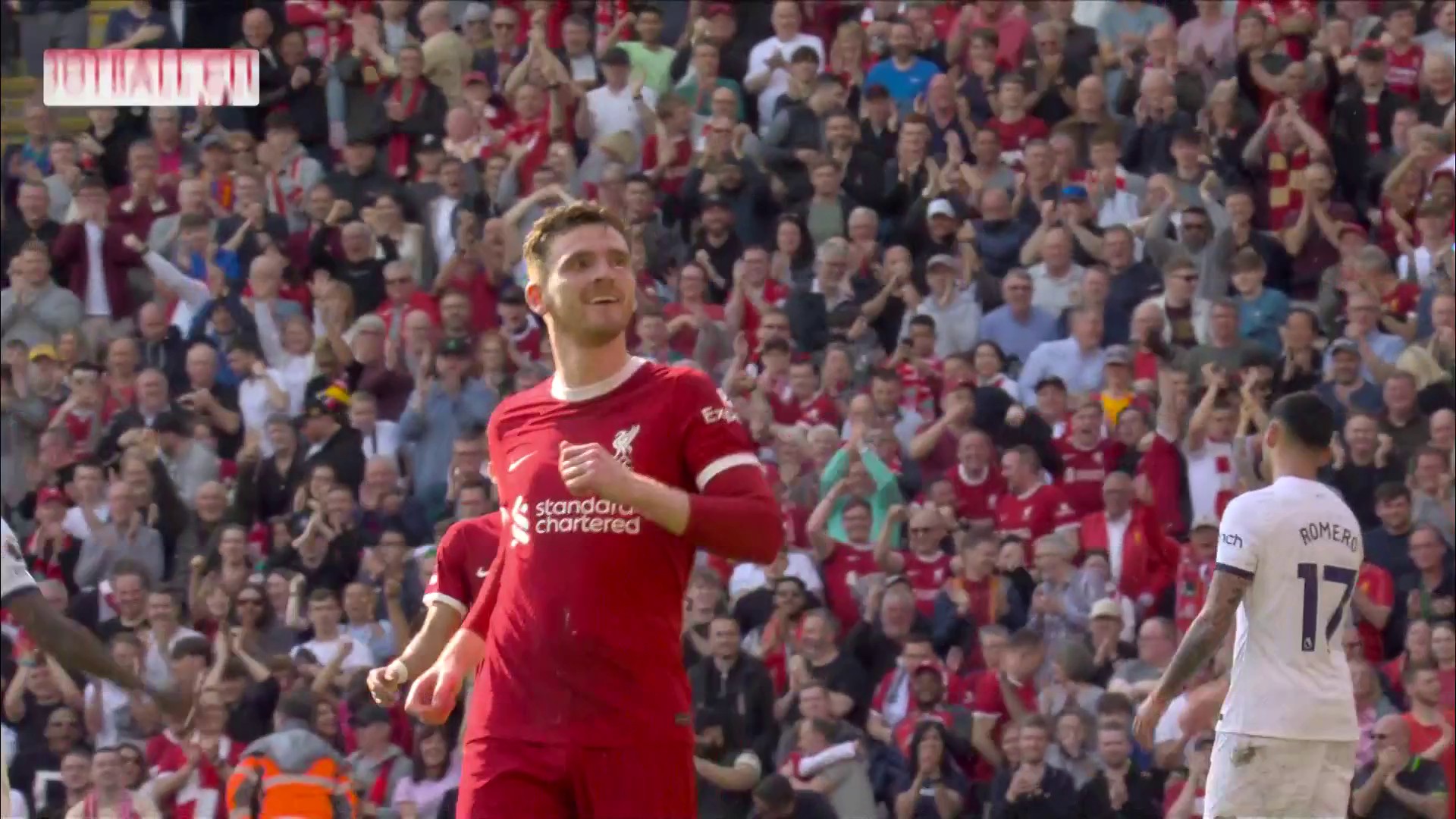 Watch Poor first half from Tottenham as Robertson doubles the lead