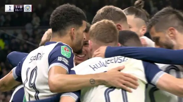 Timo Werner scores vs Manchester City