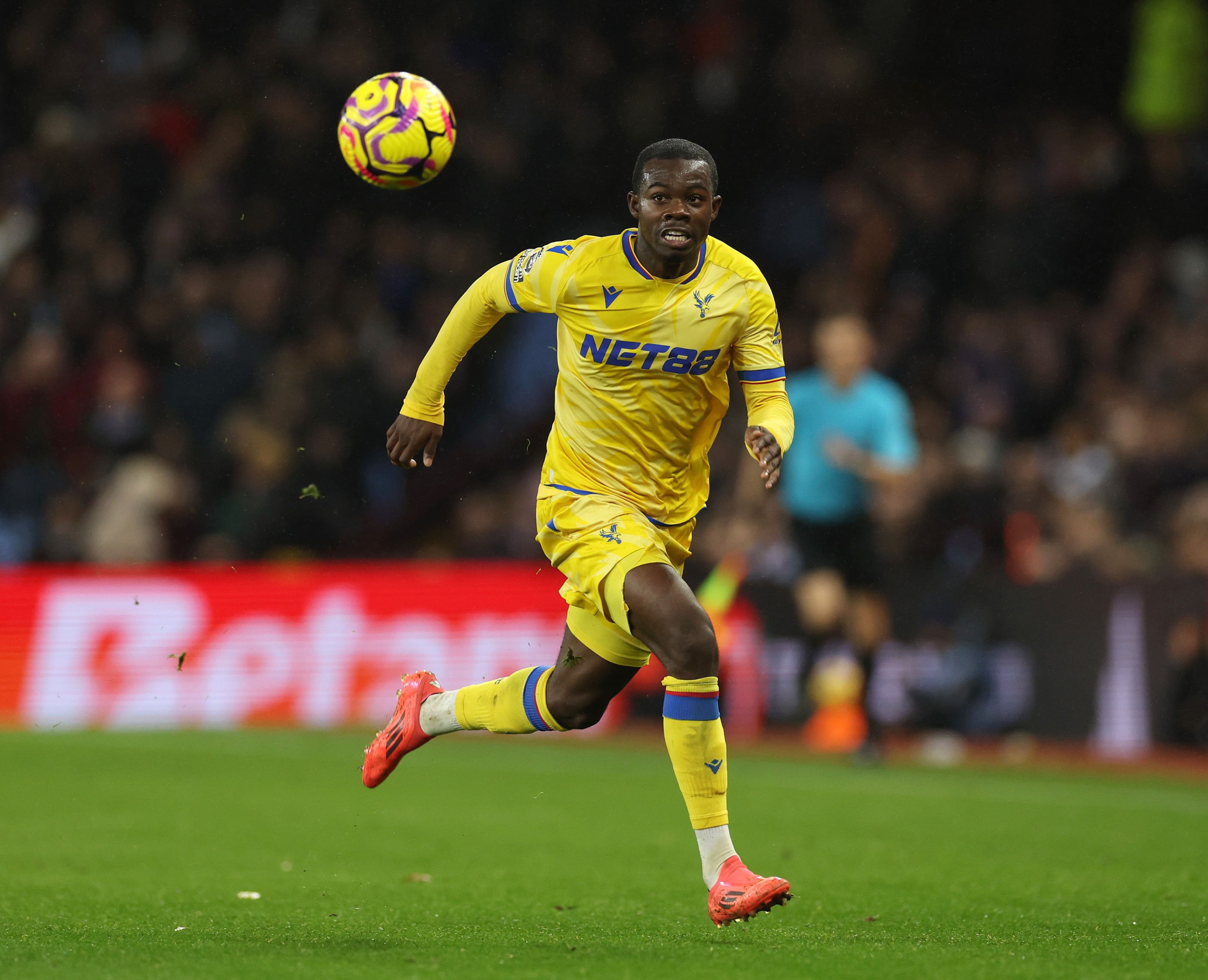 Tyrick Mitchell of Crystal Palace FC in action