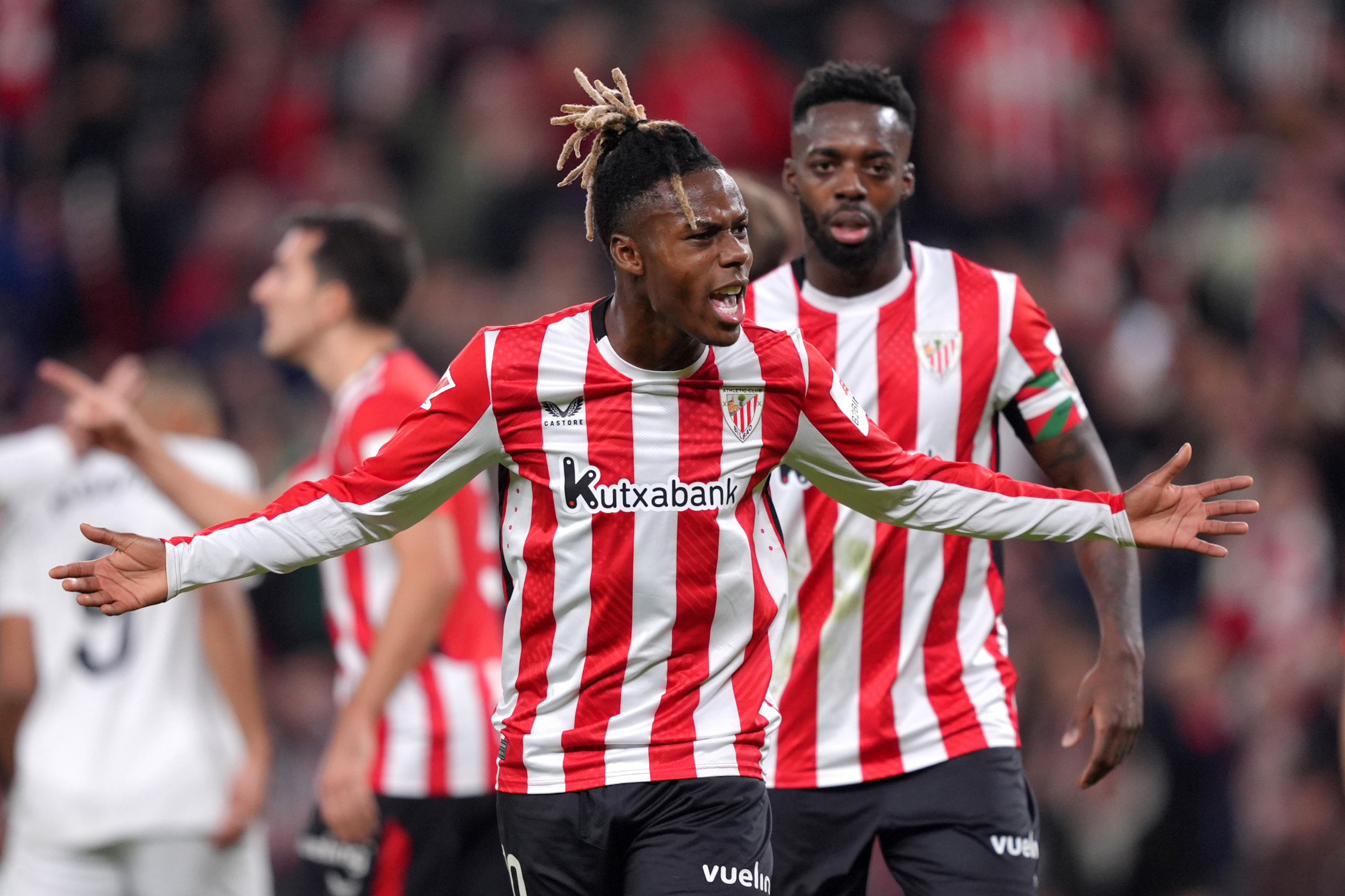 Nico Williams in action for Athletic Club Bilbao