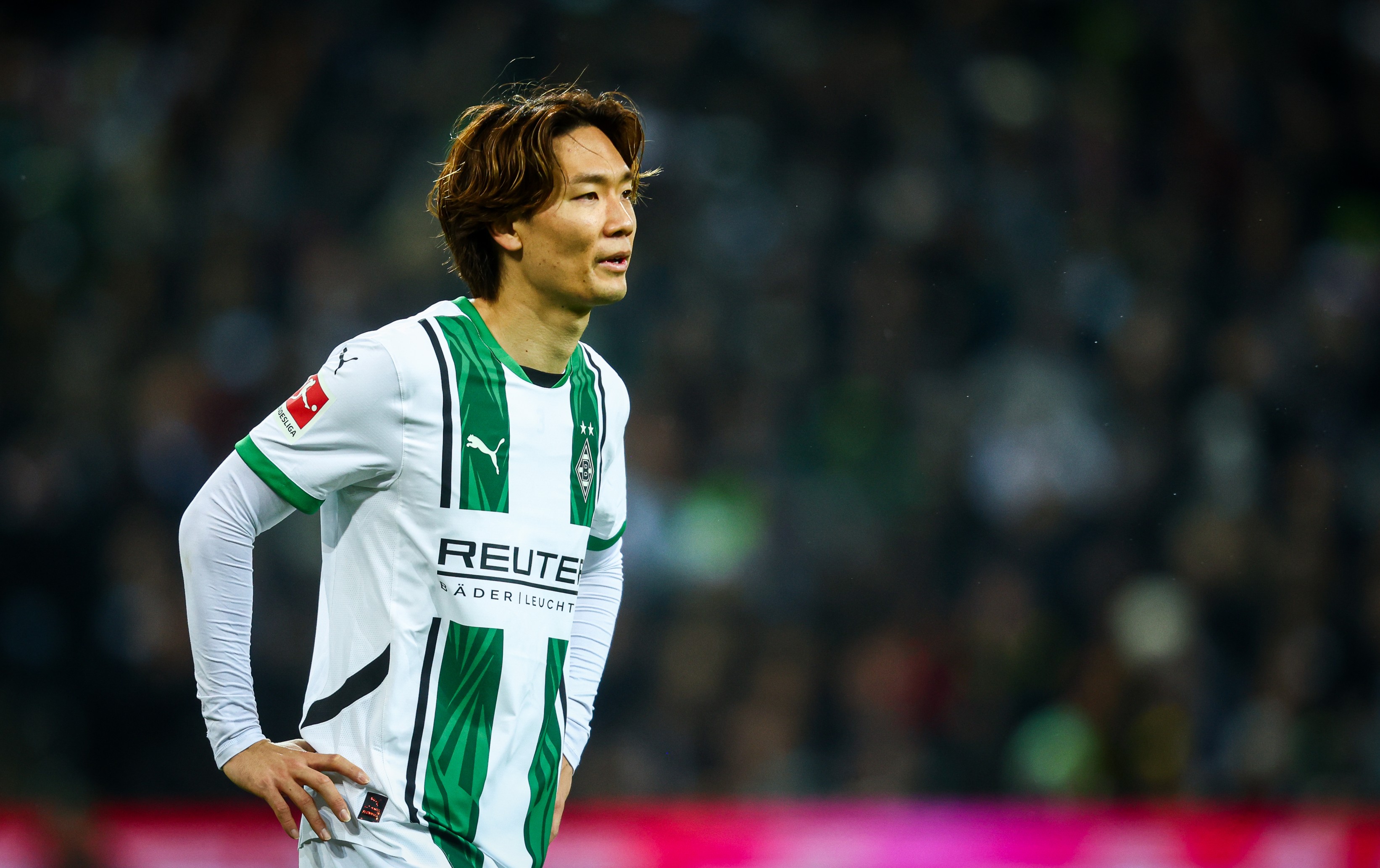 Ko Itakura in action for Borussia Moenchengladbach