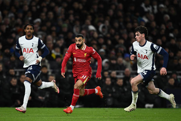 Djed Spence in action against Liverpool