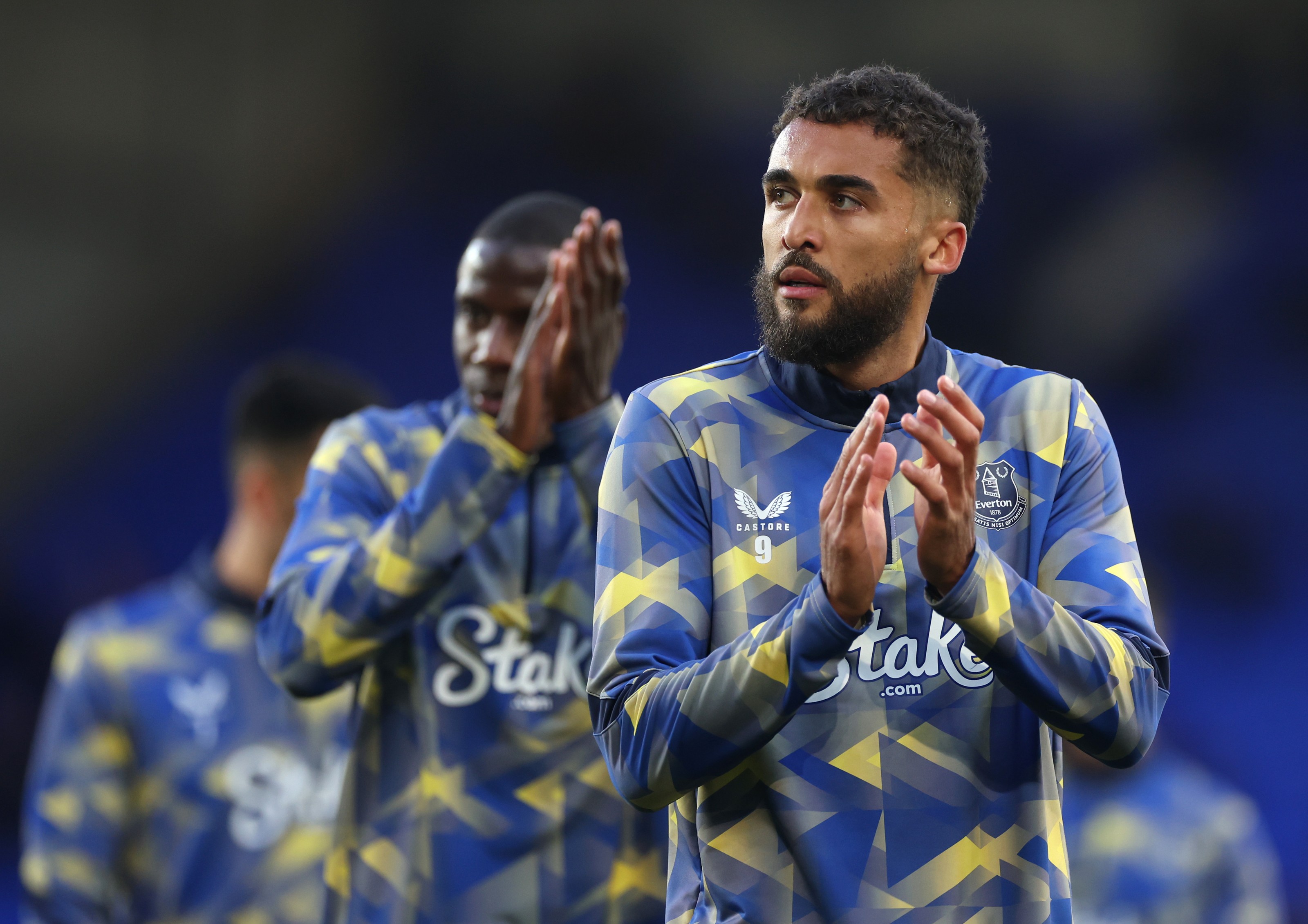 Dominic Calvert-Lewin in action for Everton