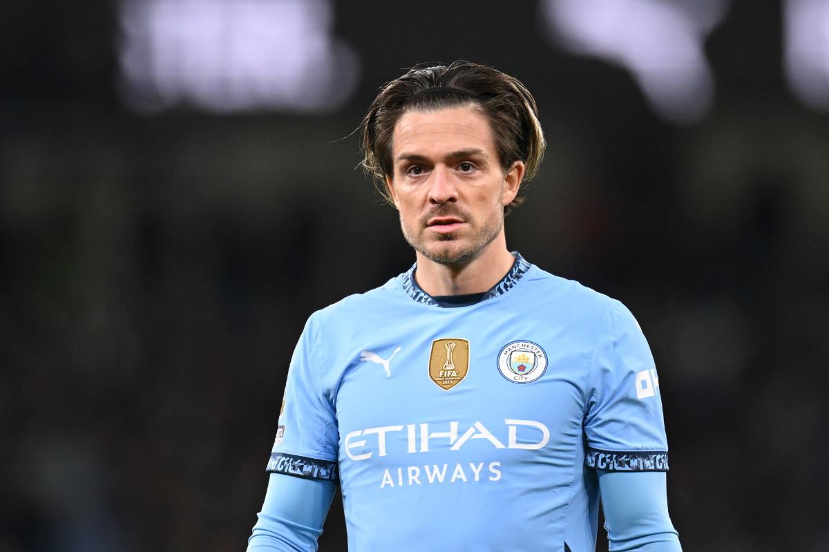Jack Grealish in action for Manchester City