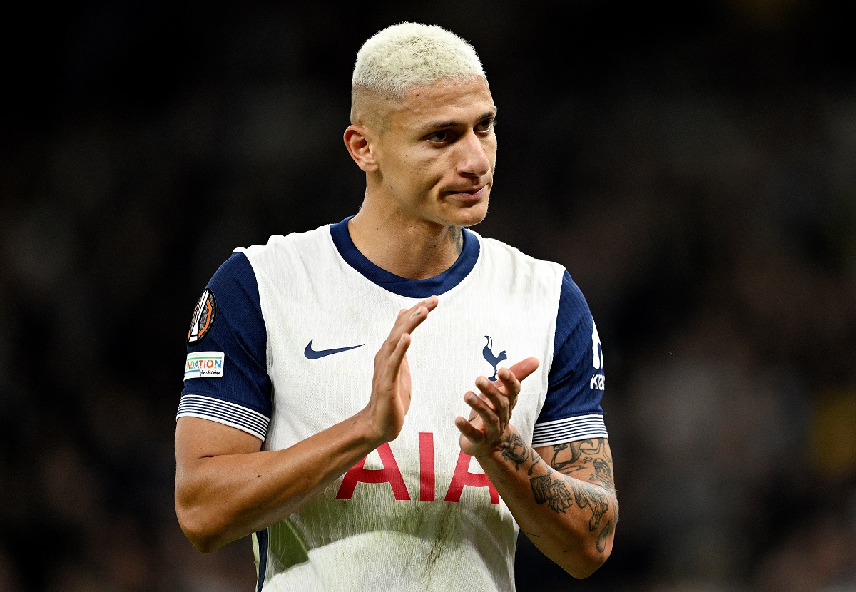 Richarlison applauds Tottenham fans
