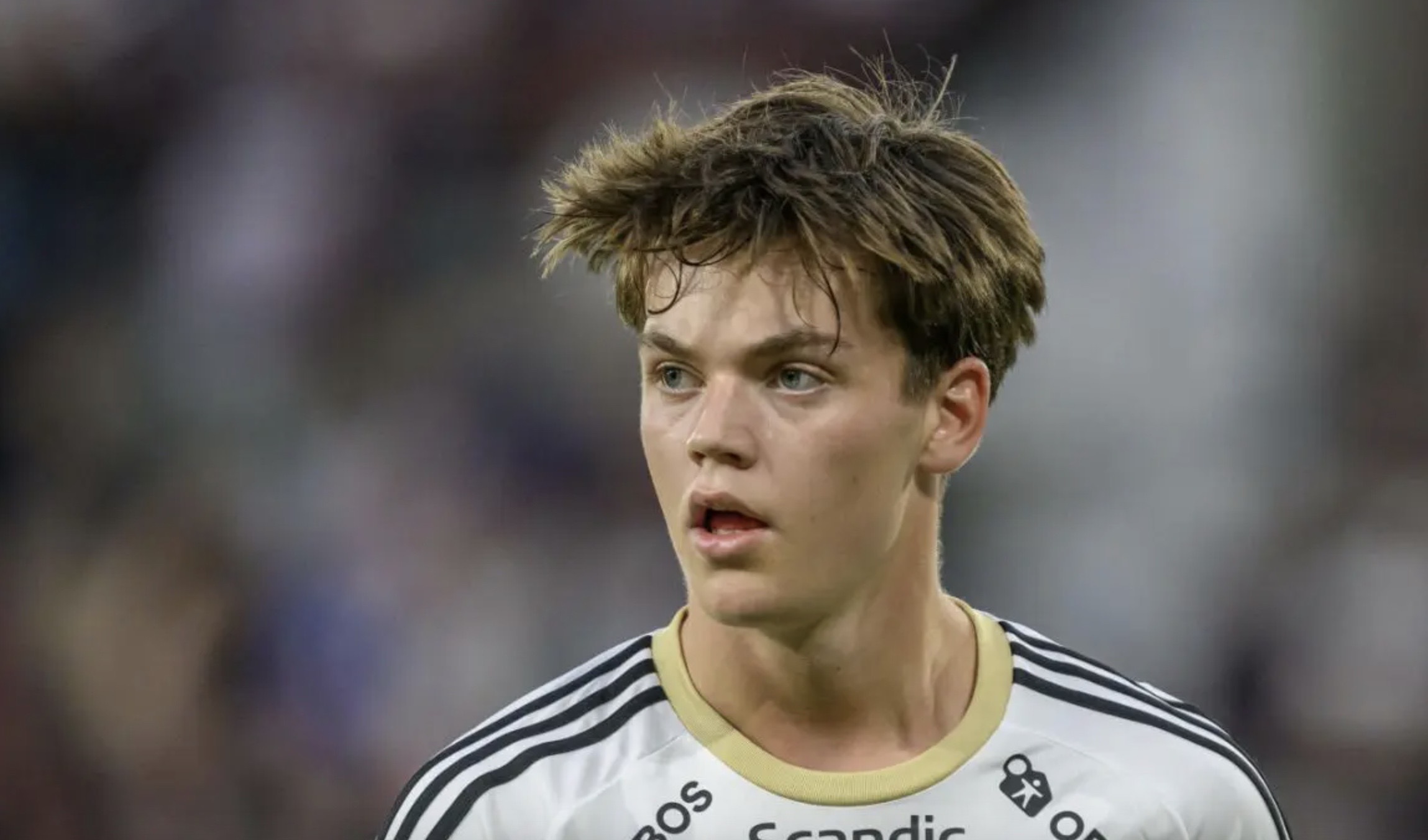 Sverre Nypan of Rosenborg in action