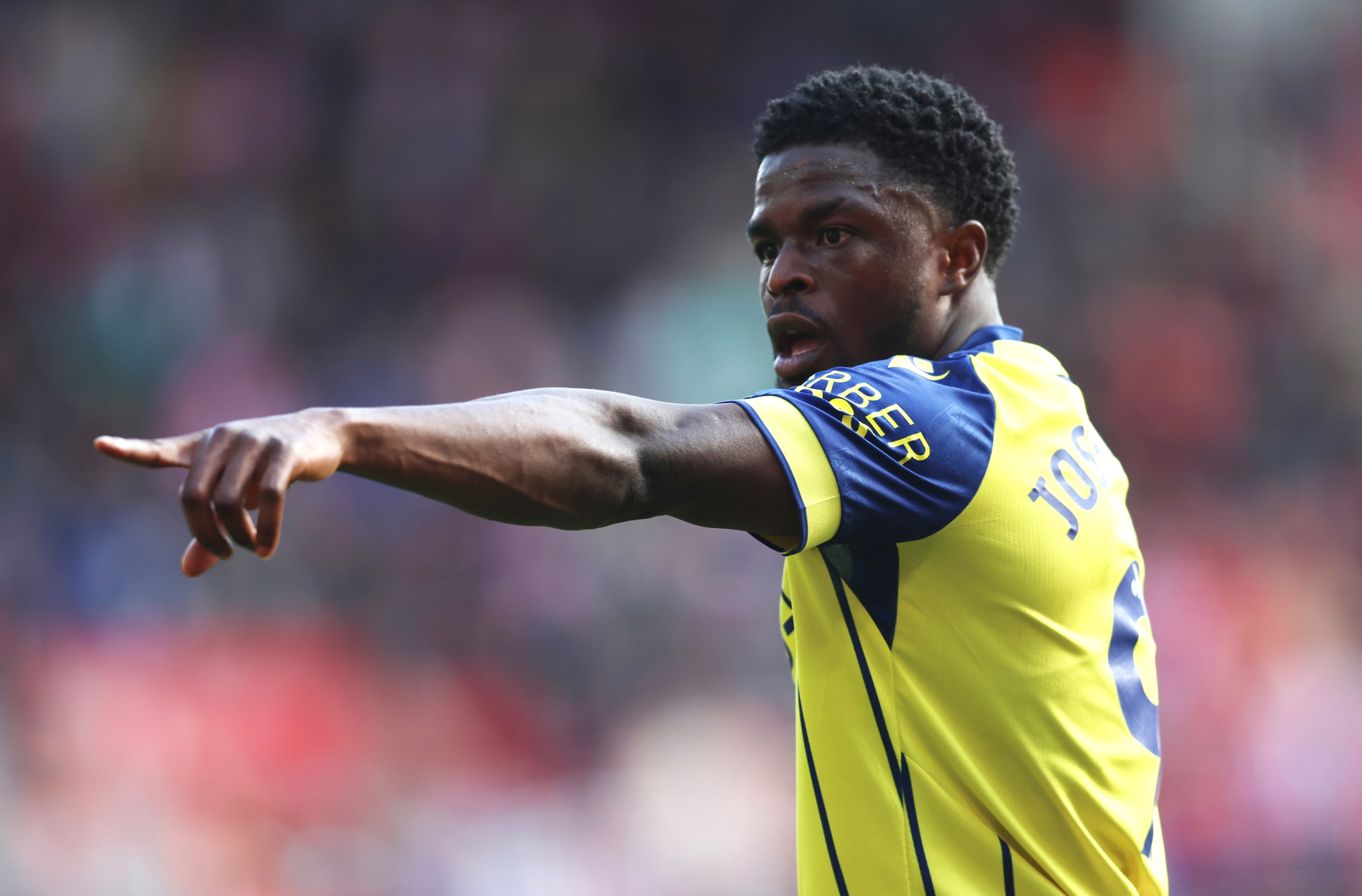 Josh Maja of West Bromwich Albion during a Championship match