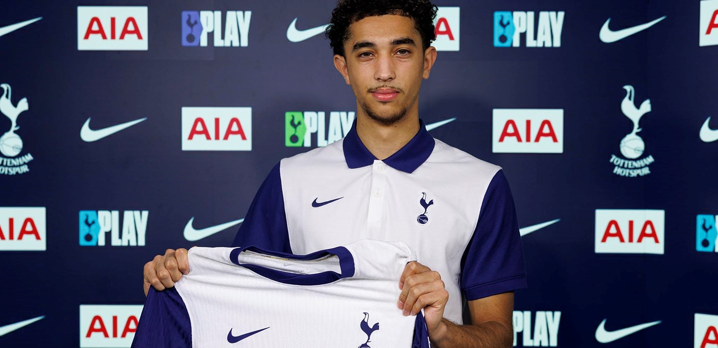 Tottenham new signing Luca Furnell-Gill