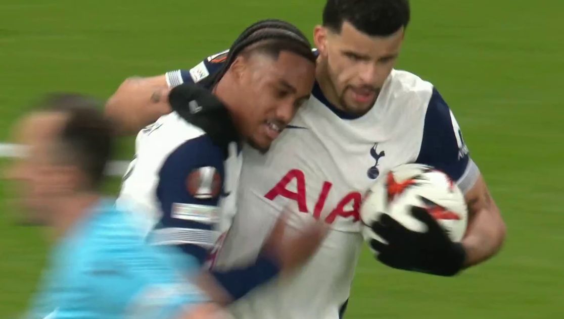 Wilson Odobert and Solanke celebrating