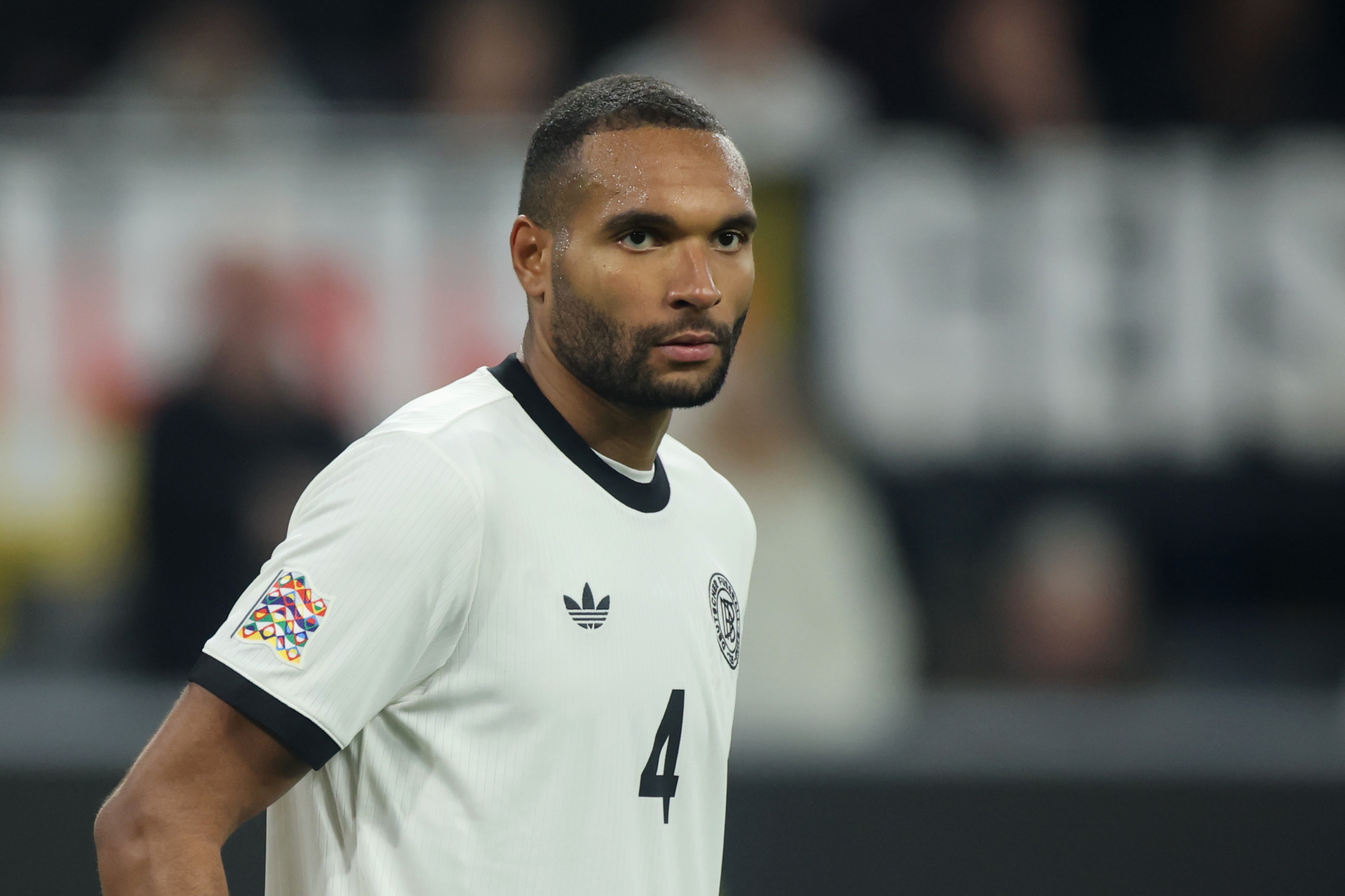 Jonathan Tah in action for Germany