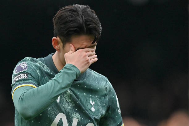 Tottenham star Heung-min Son after Fulham defeat