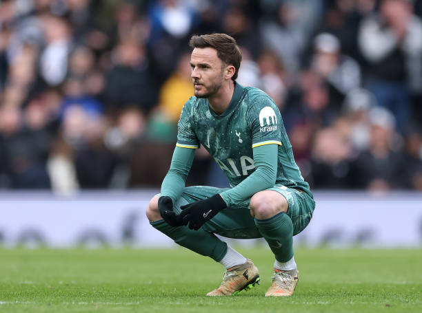 Tottenham star James Maddison after Fulham defeat
