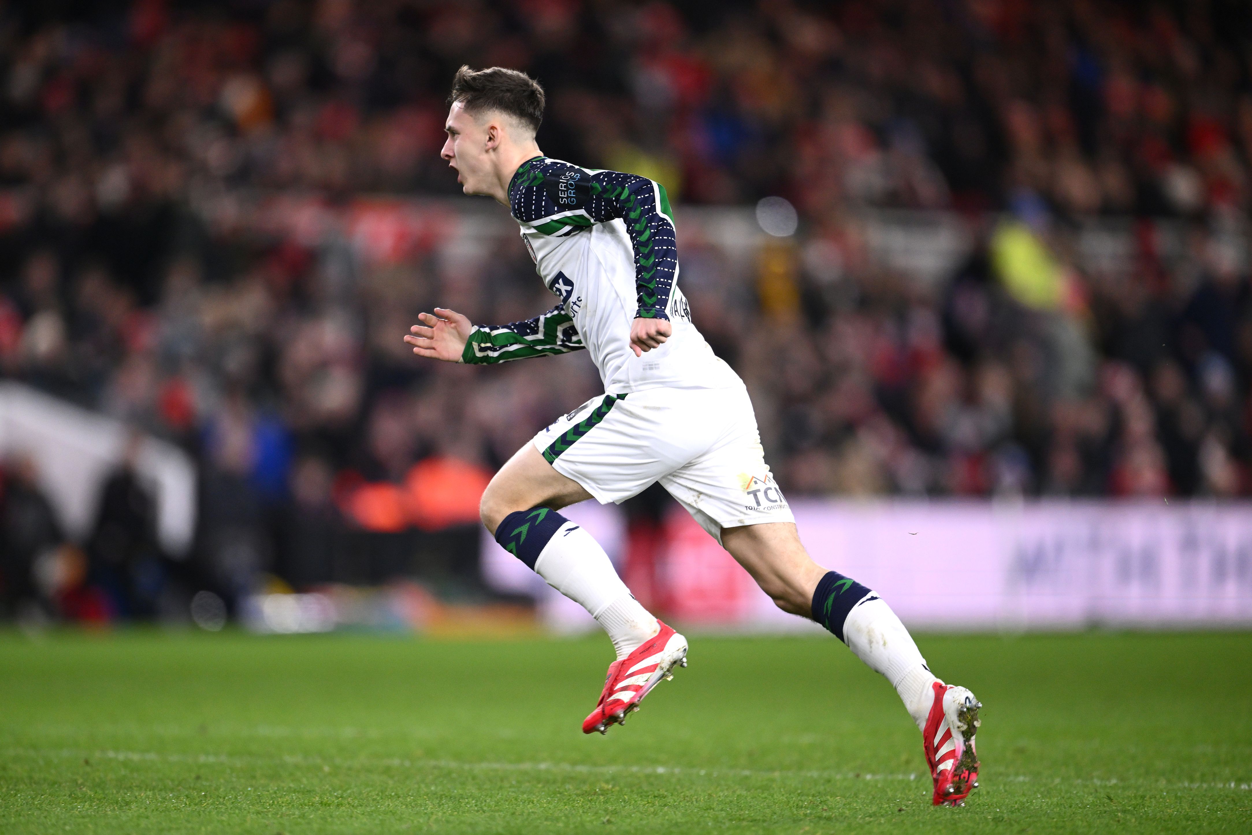 Sunderland player Chris Rigg in action during the Sky Bet Championship