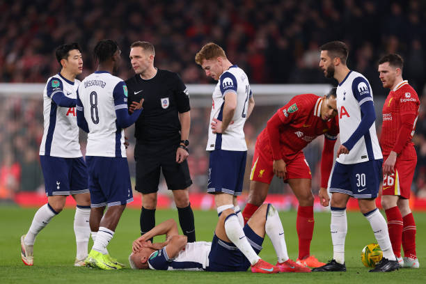 Tottenham players including Richarlison