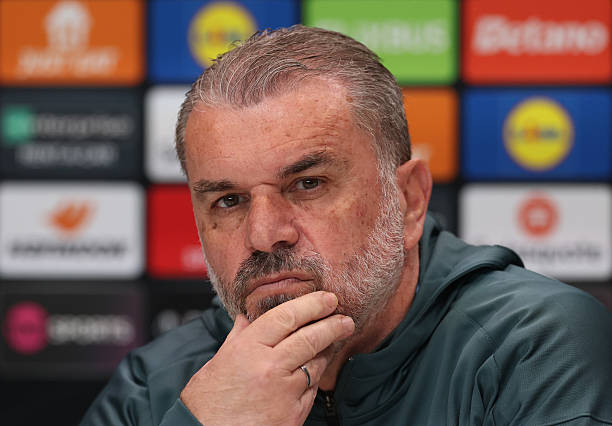 Tottenham manager Ange Postecoglou