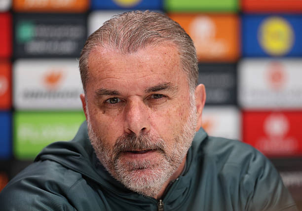 Tottenham manager Ange Postecoglou