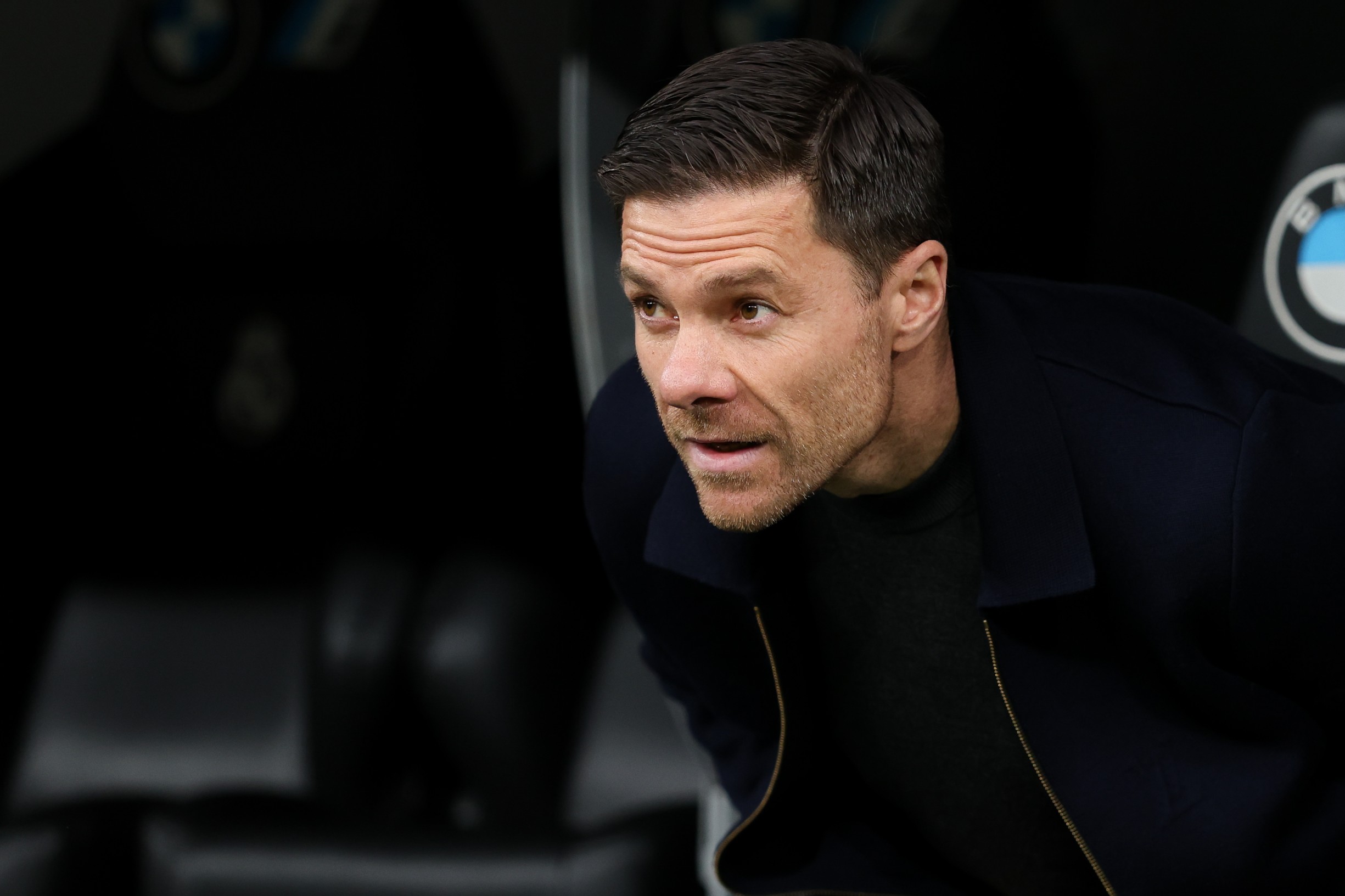 Xabi Alonso, Head Coach of Real Madrid, looks on prior to the LaLiga EA Sports match between Real Madrid CF and Real Betis